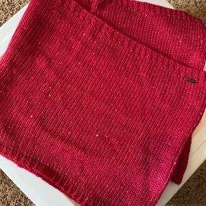 Calvin Klein magenta infinity scarf